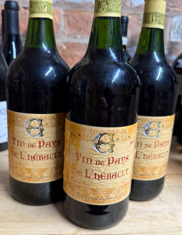 vind de pays l'herault x 3 litres