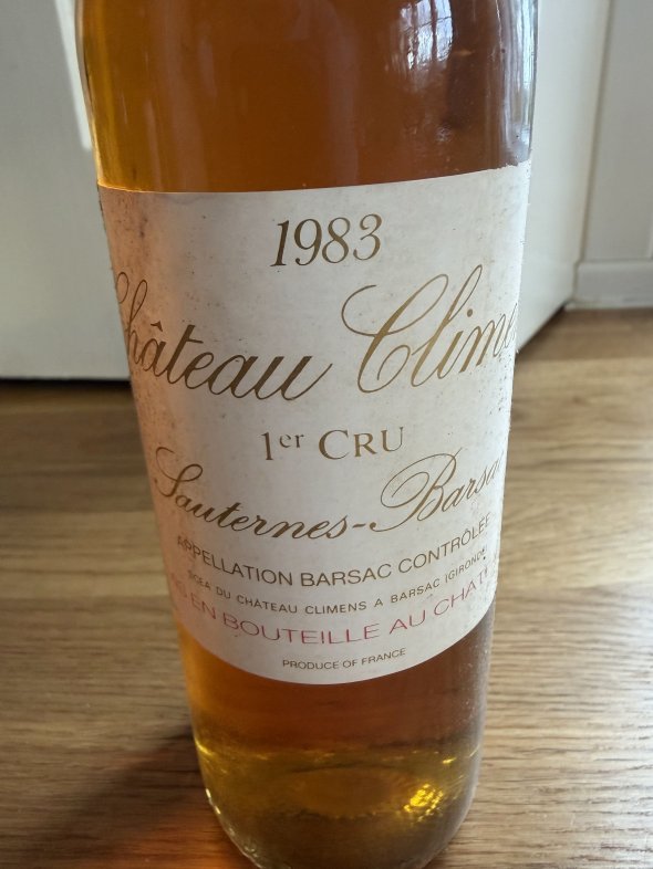 Chateau Climens Premier Cru Classe, Barsac