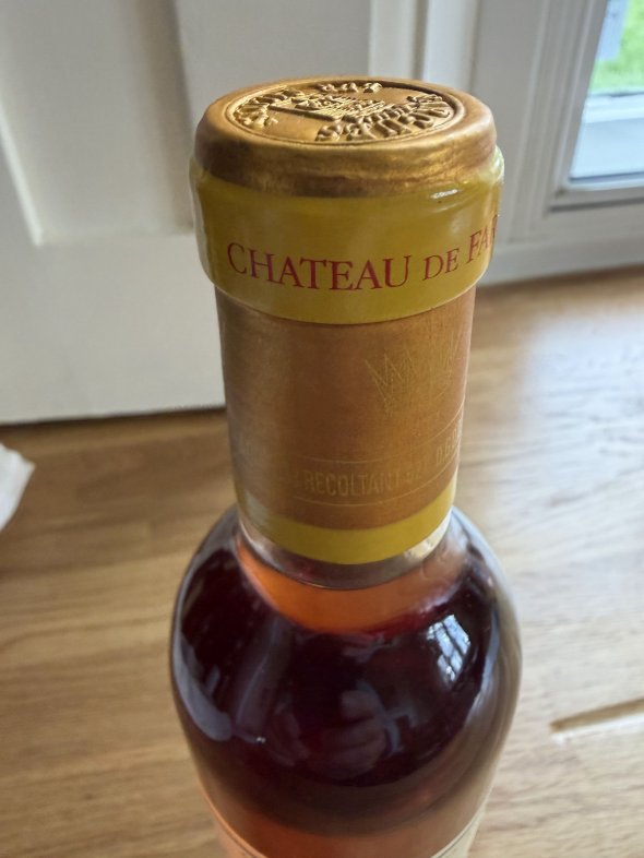 Chateau de Fargues, Sauternes