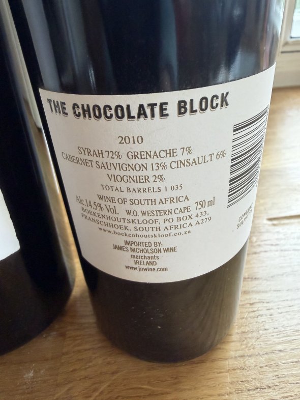 Boekenhoutskloof, The Chocolate Block, Franschhoek