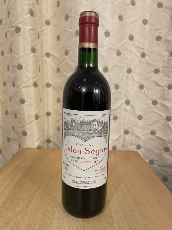 97pts JS. Chateau Calon Segur 3eme Cru Classe, Saint-Estephe