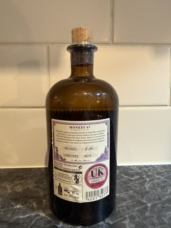 Schwarzwald Distillers, Monkey 47 Dry Gin