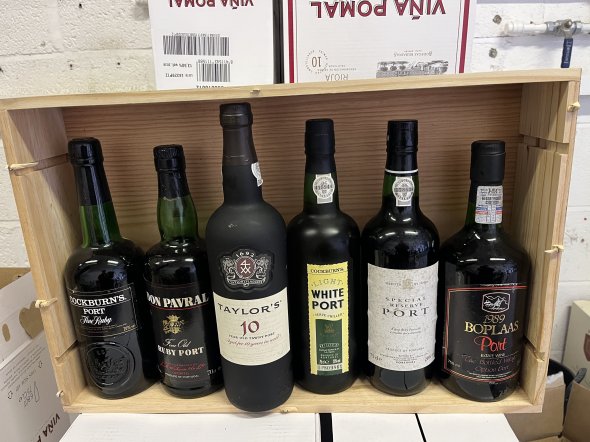 Selection of Port from a cellar Clearance  X 6