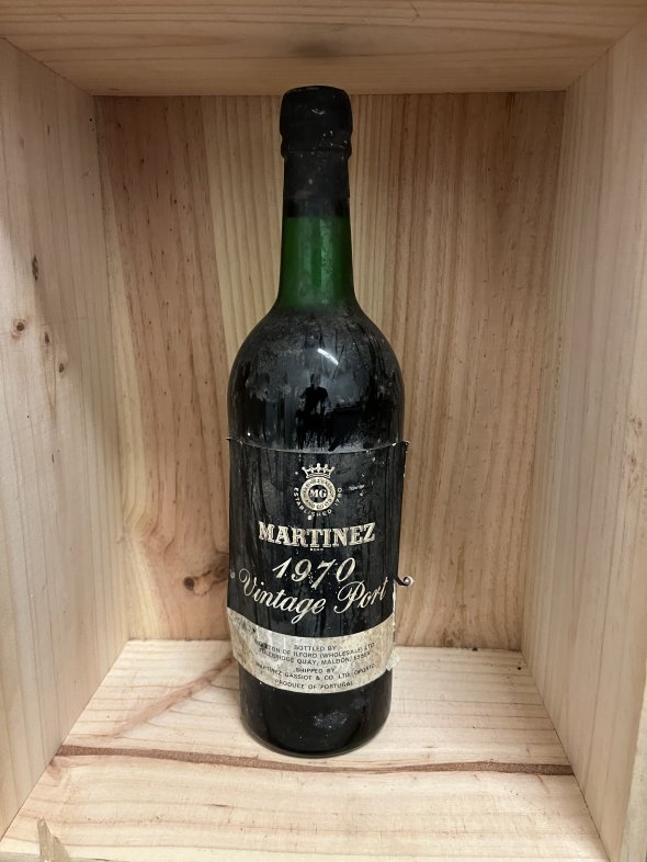 Martinez 1970 Vintage Port  Sublime 