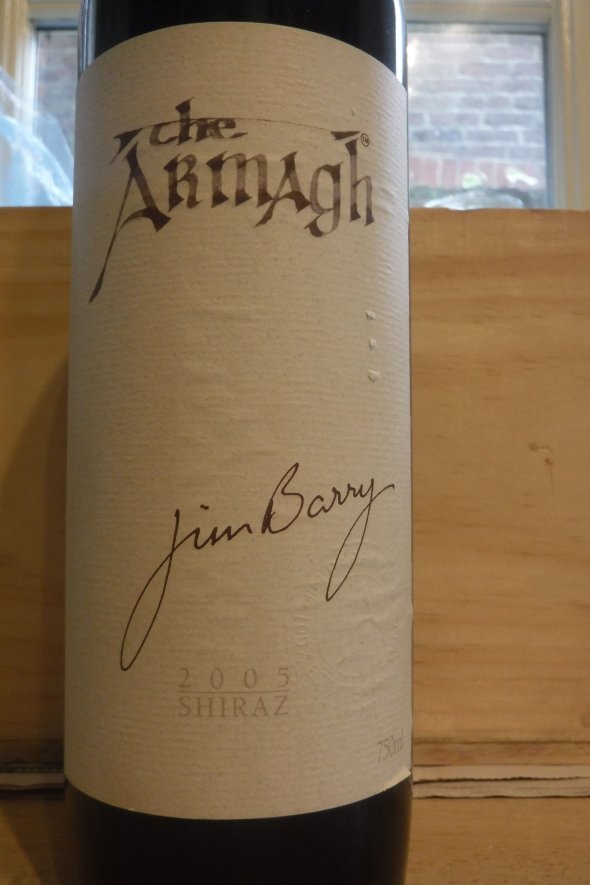 Jim Barry, The Armagh Shiraz, Clare Valley
