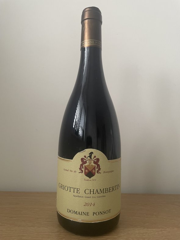 2014 Domaine Ponsot Griotte-Chambertin Grand Cru, Cote de Nuits, France