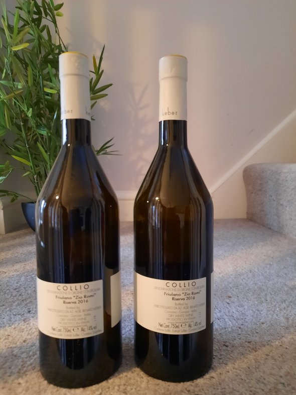 Renato Keber, Collio, Zio Romi Friulano Riserva