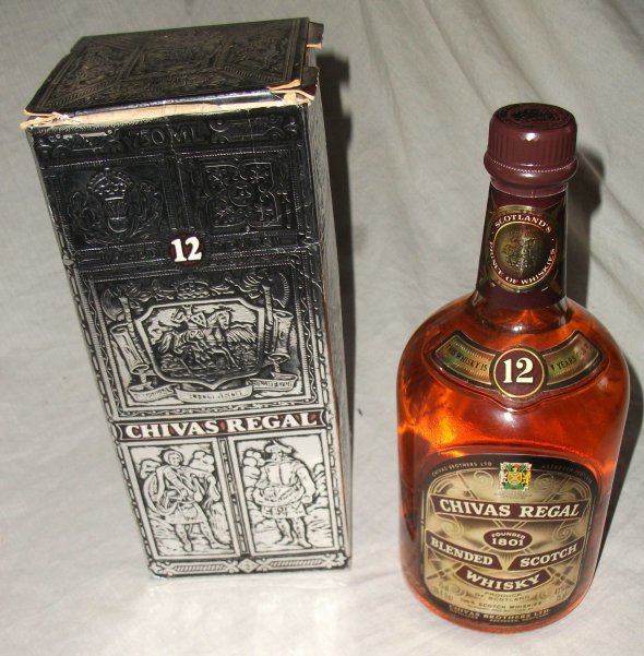 Chivas Regal.  12 Year Old Whisky.