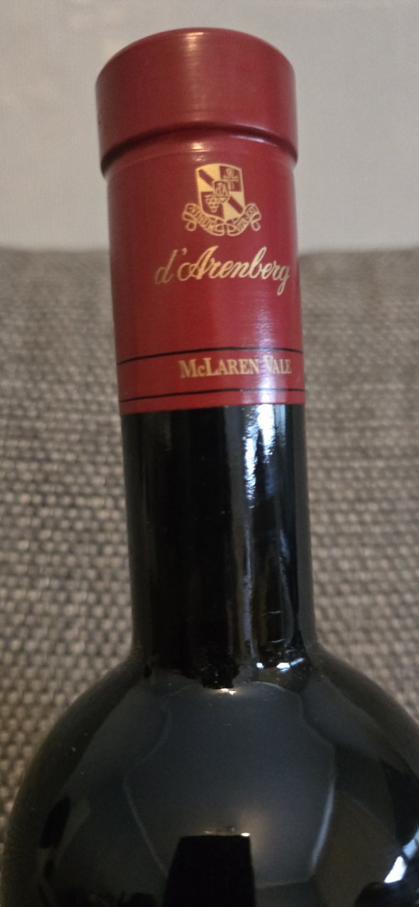 d Arenberg, The Dead Arm Shiraz, McLaren Vale