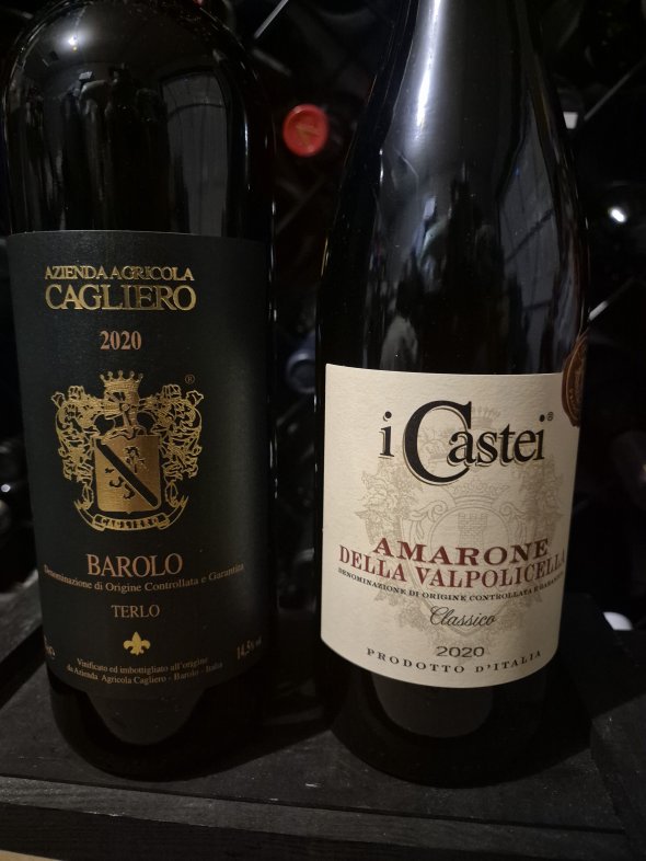 4 x Italian Top Class Red Wines