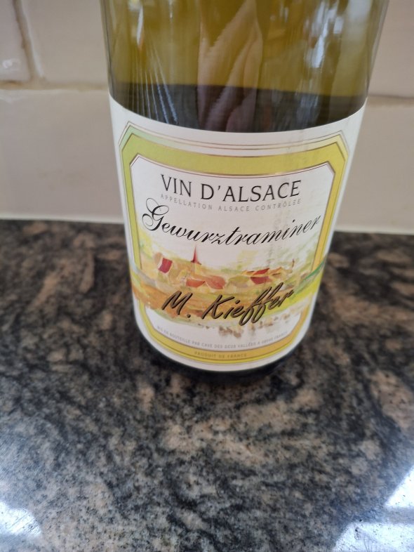 Cave des Deux Vallees, M. Kieffer Gewurztraminer