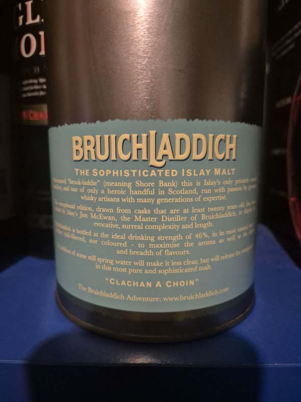 Bruichladdich Second Edition 20 Years Aged Single Malt