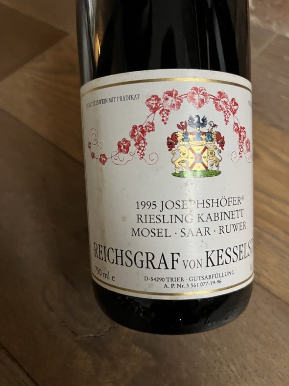 Various including - 1995 Dr. Burklin-Wolf, Ruppertsberger Gaisbohl Riesling TBA, Pfalz