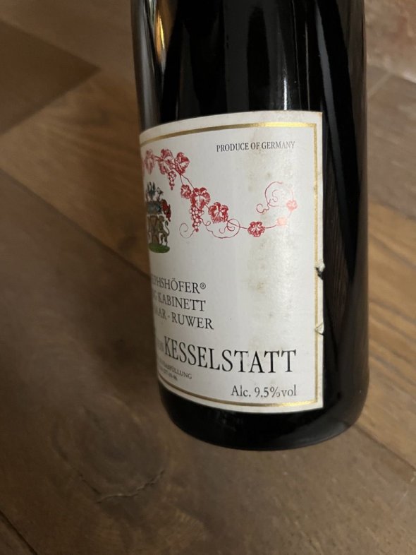 Various including - 1995 Dr. Burklin-Wolf, Ruppertsberger Gaisbohl Riesling TBA, Pfalz