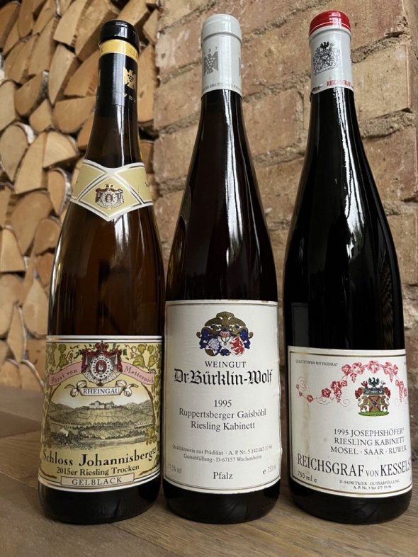 Various including - 1995 Dr. Burklin-Wolf, Ruppertsberger Gaisbohl Riesling TBA, Pfalz