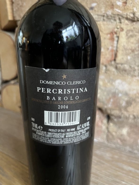 Domenico Clerico, Barolo, Percristina