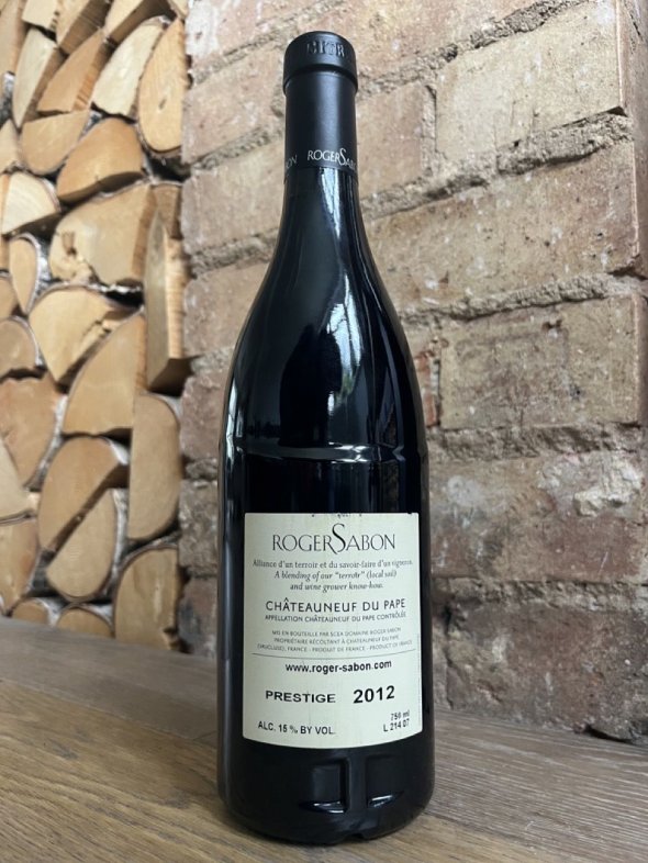 Roger Sabon, Chateauneuf-du-Pape, Prestige