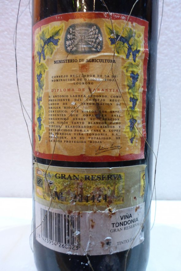 Lopez R, Vina Tondonia, Rioja