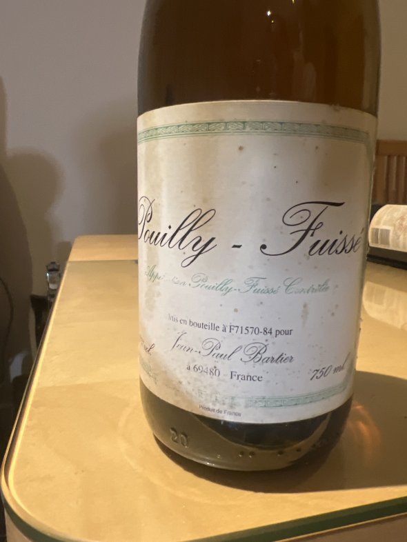 Pouilly-Fuiss&eacute;, Jean-Paul Burtier 