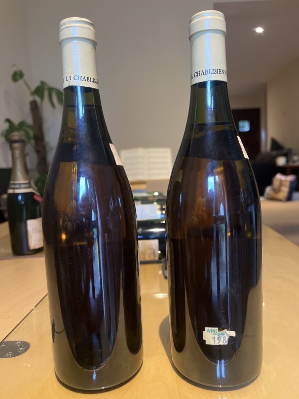 La Chablisienne, Chablis Premier Cru, Fourchaume, (2 bottles 1986 NO RESERVE)