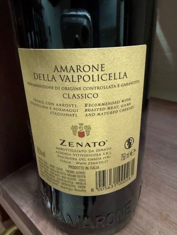 Zenato, Amarone della Valpolicella, Classico