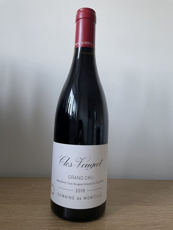 2018 Domaine de Montille Clos de Vougeot Grand Cru, Cote de Nuits, France