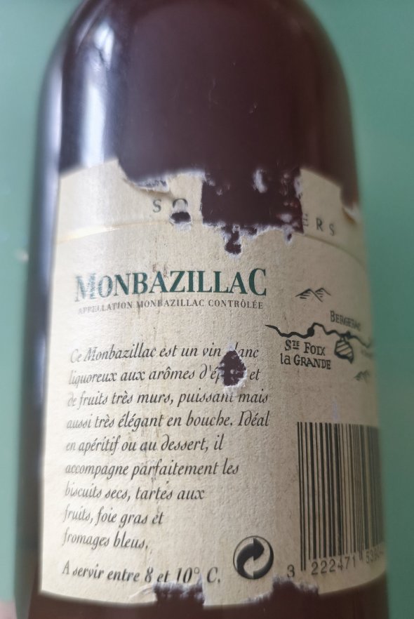 Club des Sommeliers Monbazillac