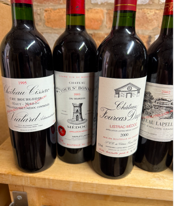 more mixed frecnh bin end bordeaux x 8