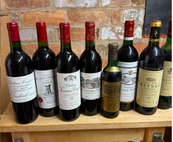 more mixed frecnh bin end bordeaux x 8