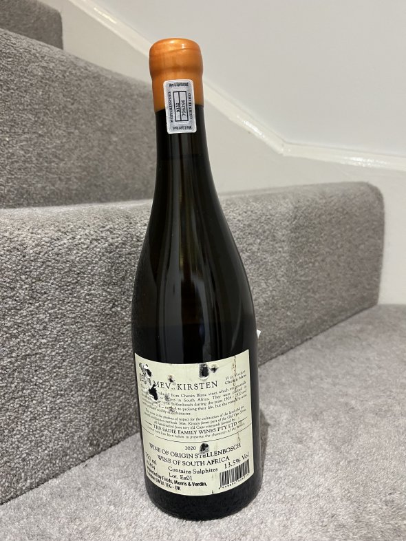 2020 The Sadie Family, Mev Kirsten, Stellenbosch