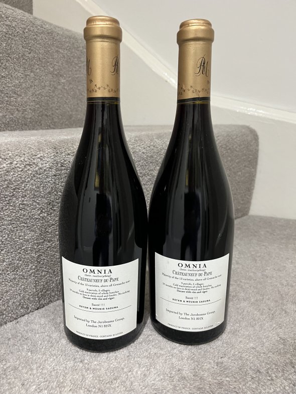 2021 (2 bottles) Rotem & Mounir Saouma, Chateauneuf-du-Pape, Omnia
