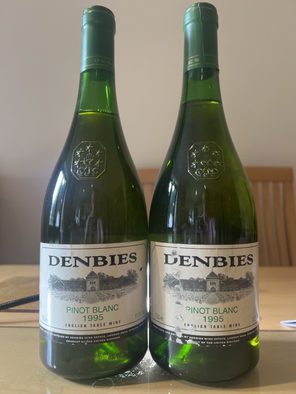 Rare Parcel of Denbies Estate Pinot Blanc 1995 (2 Bottles)