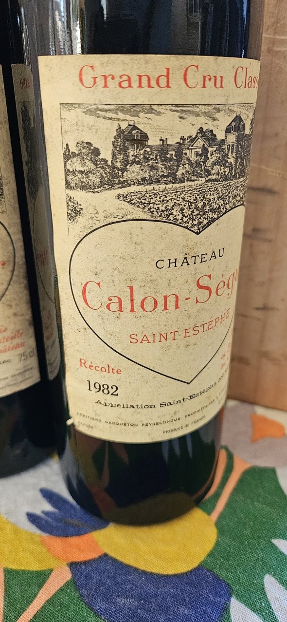 Chateau Calon Segur 1982