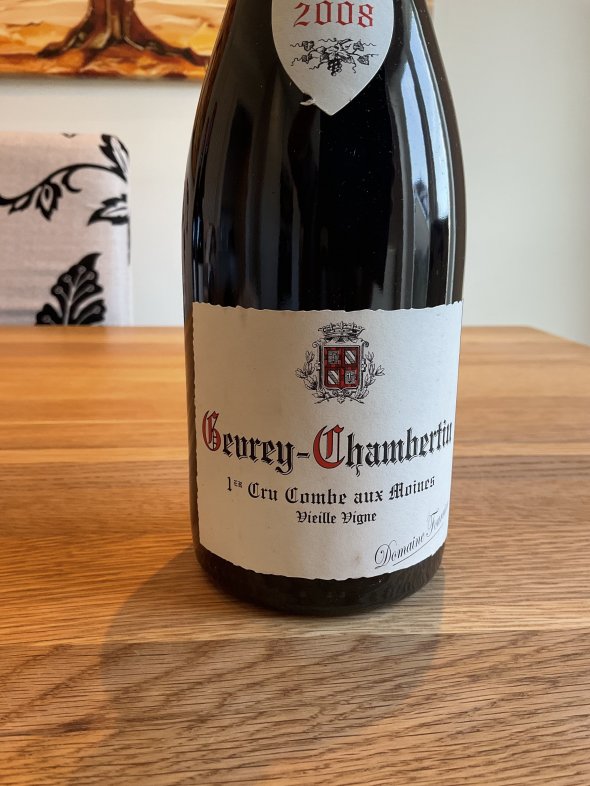 Domaine Fourrier, Gevrey-Chambertin Premier Cru, Combe au Moine Vieille Vigne
