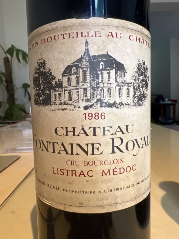 Ch&acirc;teau Fontaine Royale, Cru Bourgeois, Listrac-M&eacute;doc (2 bottles)