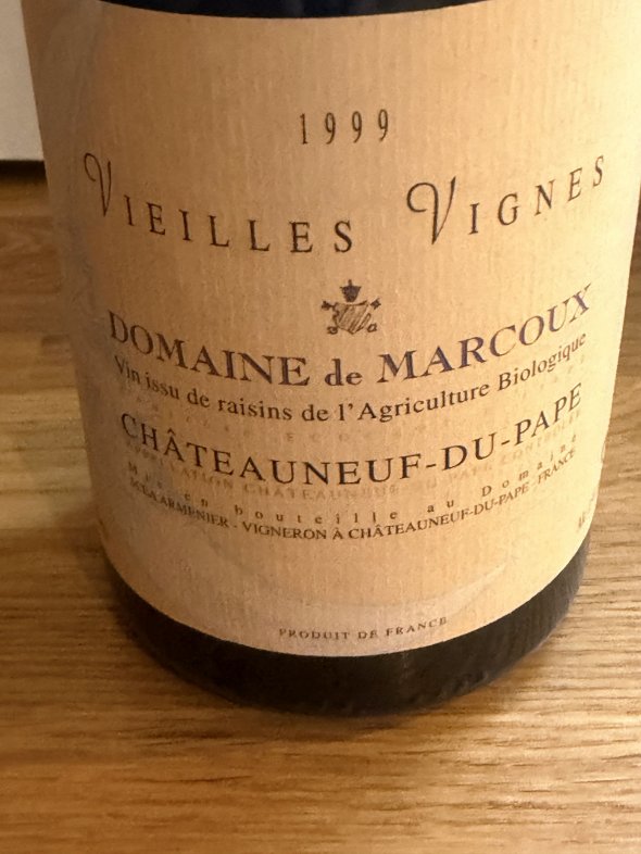Domaine de Marcoux, Chateauneuf-du-Pape, Vieilles Vignes
