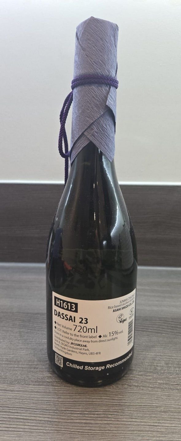Asahi Shuzou, Dassai 23 Junmai Daiginjo Sake