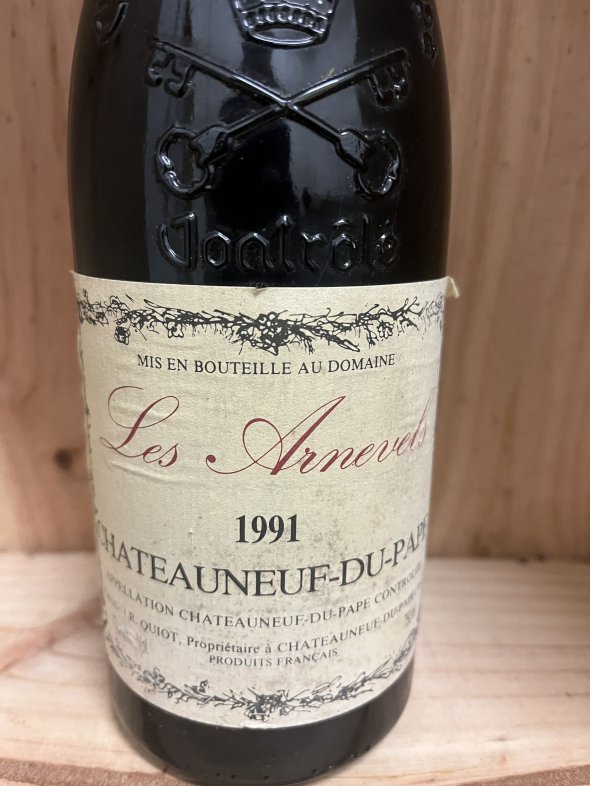 1991 J&eacute;r&ocirc;me Quiot Ch&acirc;teauneuf-du-Pape Les Arnevels