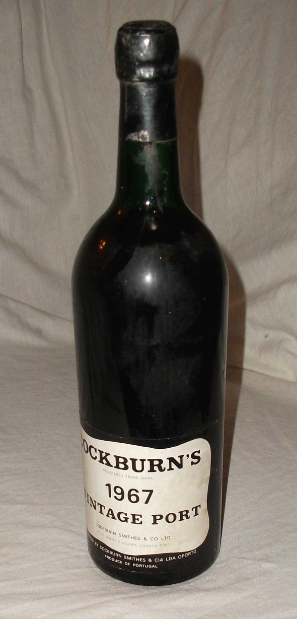1967 Cockburns Vintage Port. 