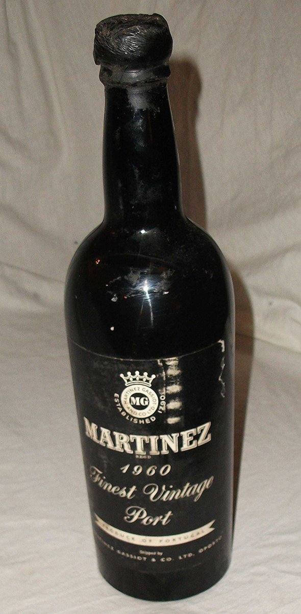 1960 Martinez Finest Vintage Port. 