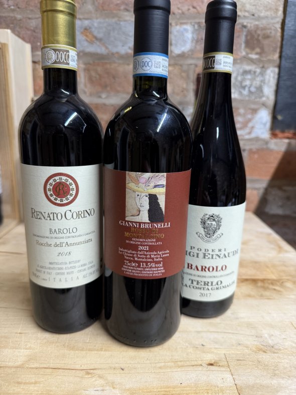 mixed italian bin ends x 3