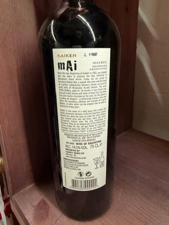 Kaiken, Mai, Mendoza