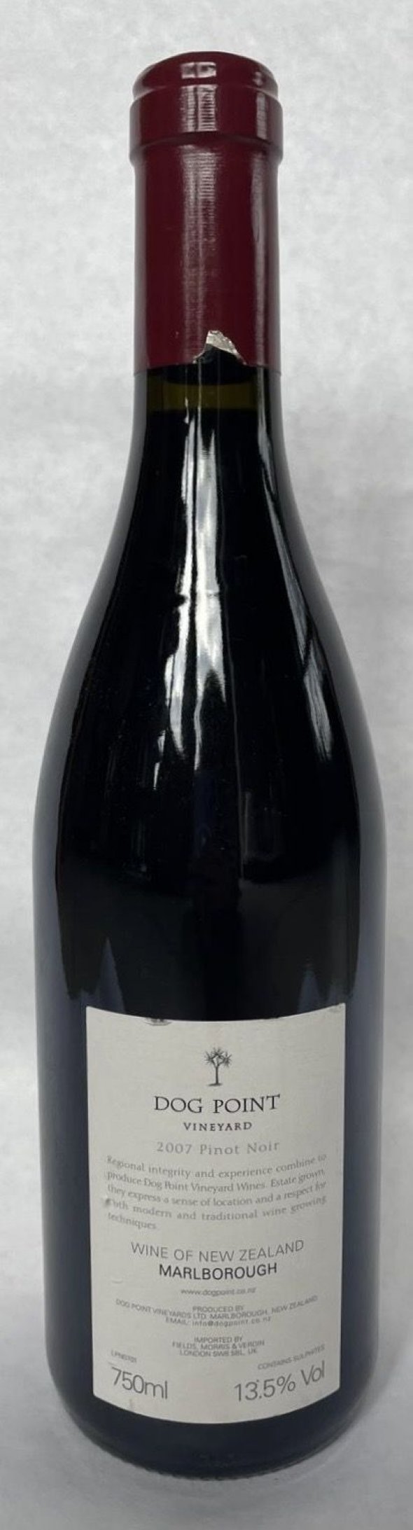 Dog Point Vineyard, Pinot Noir, Marlborough