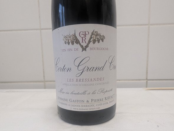 Gaston & Pierre Ravaut, Corton Grand Cru, Les Bressandes