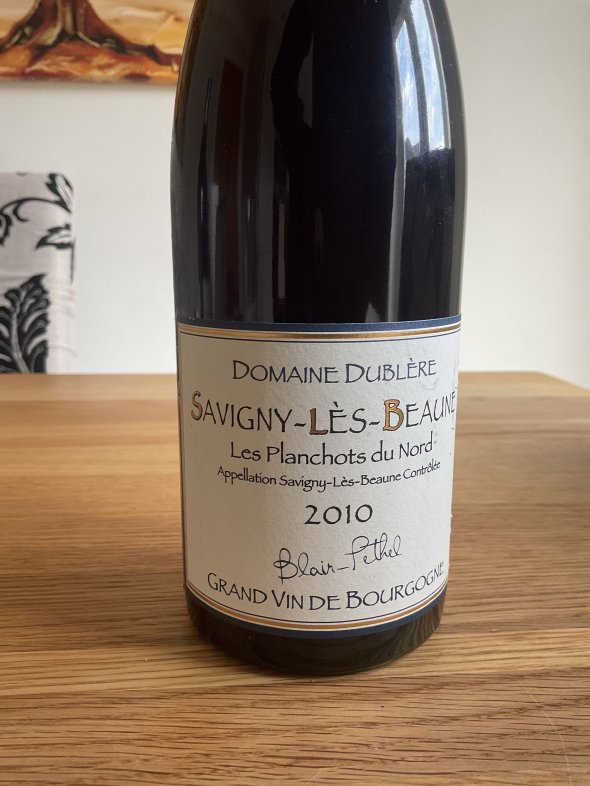 Domaine Dublere, Savigny-les-Beaune, Les Planchots du Nord