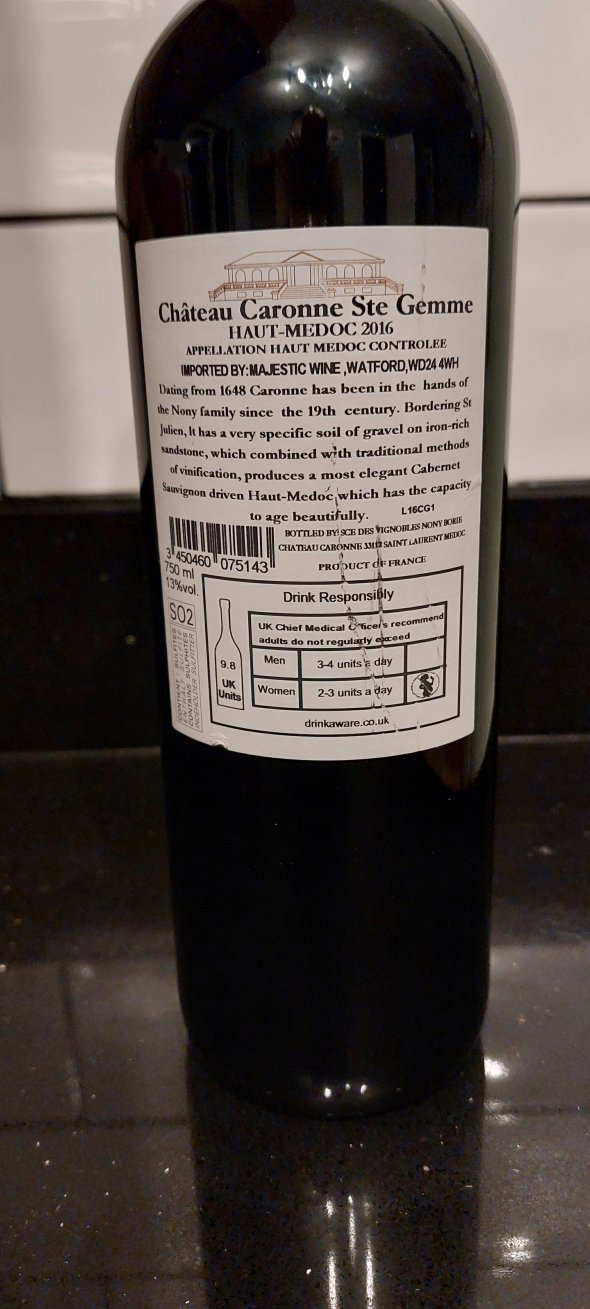 Chateau Caronne Ste Gemme, Haut-Medoc