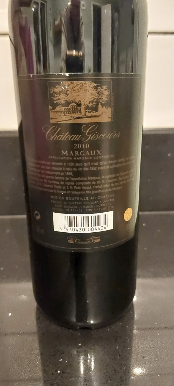 Chateau Giscours 3eme Cru Classe, Margaux