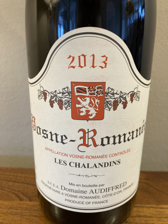 Domaine Audiffred, Vosne-Romanee, Les Chalandins