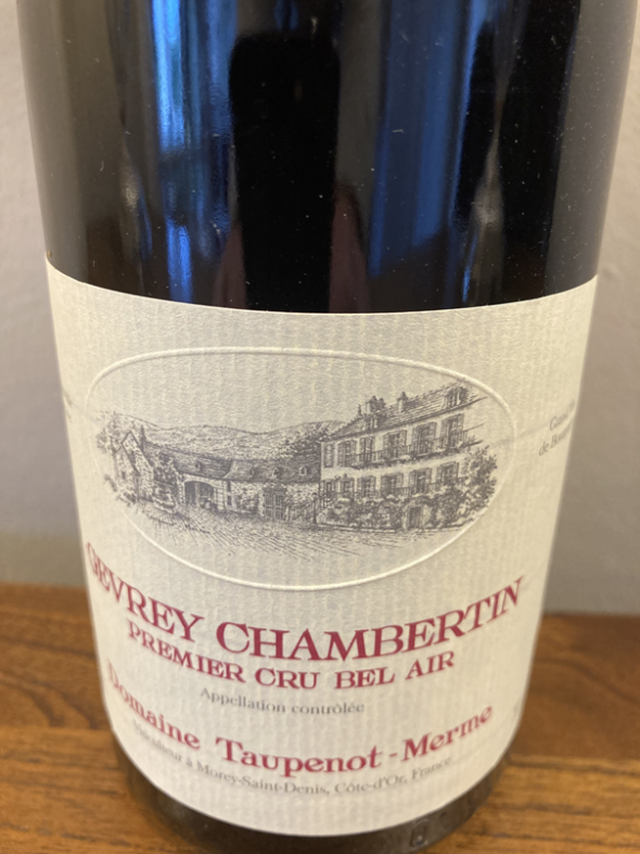 Domaine Taupenot-Merme, Gevrey-Chambertin Premier Cru, Bel Air