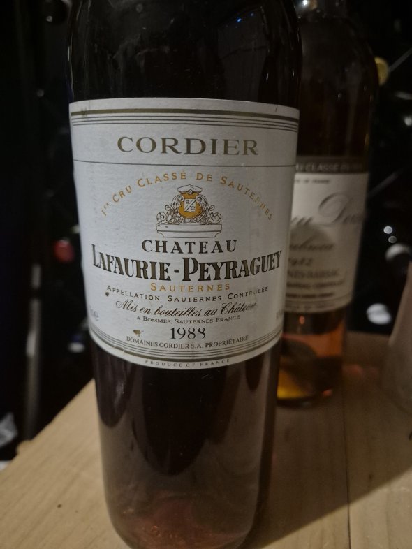 4 x Sauternes Lafaurie-Payraguey, Piada, Doisy Duboca,Chartreuset